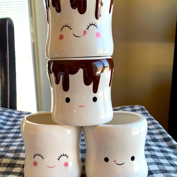 Rae Dunn Other - Marshmallow Mug set